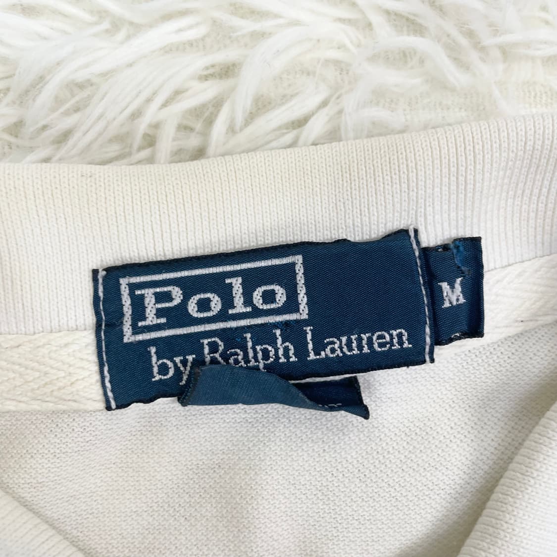 폴로 랄프로렌 빅포니 긴팔 카라티 화이트 상품이미지4