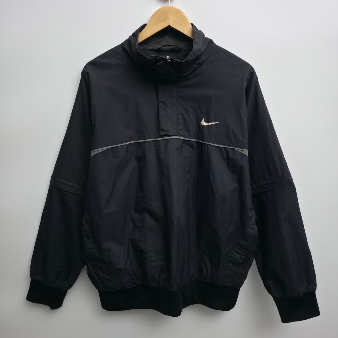 [M] 나이키 골프 블랙 아노락 웜업 소매 탈부착 상품이미지1