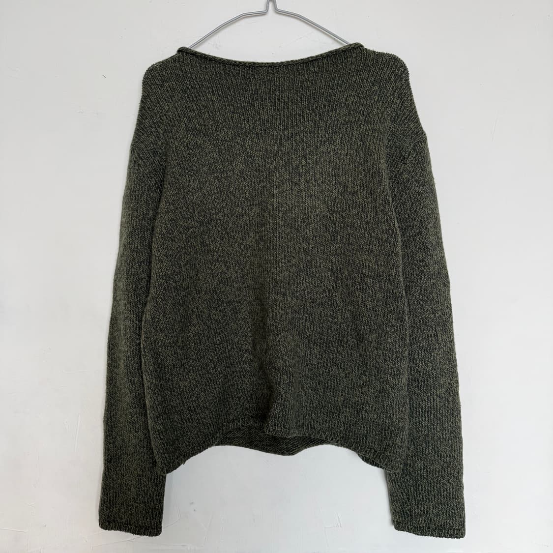 POI BY KRIZIA 카키 니트 스웨터 상품이미지2