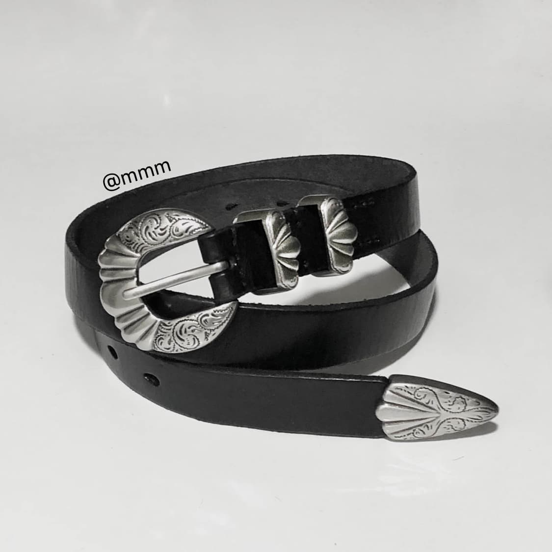 [Unisex] 토닉 웨스턴 이태리 가죽 벨트 상품이미지7