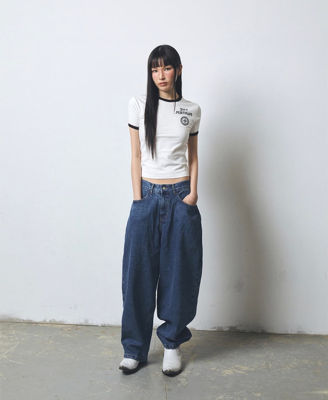 펀치드렁크파티즈 partier ringer tee 링거티 상품이미지2