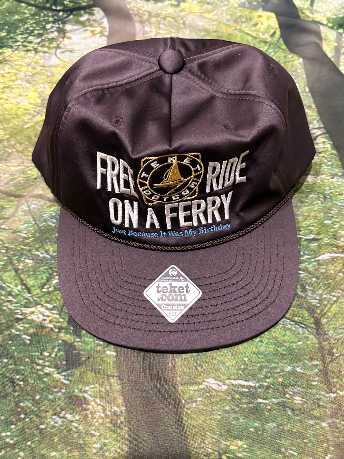 테켓 페리 세틴 캡 다크 브라운 상품이미지2