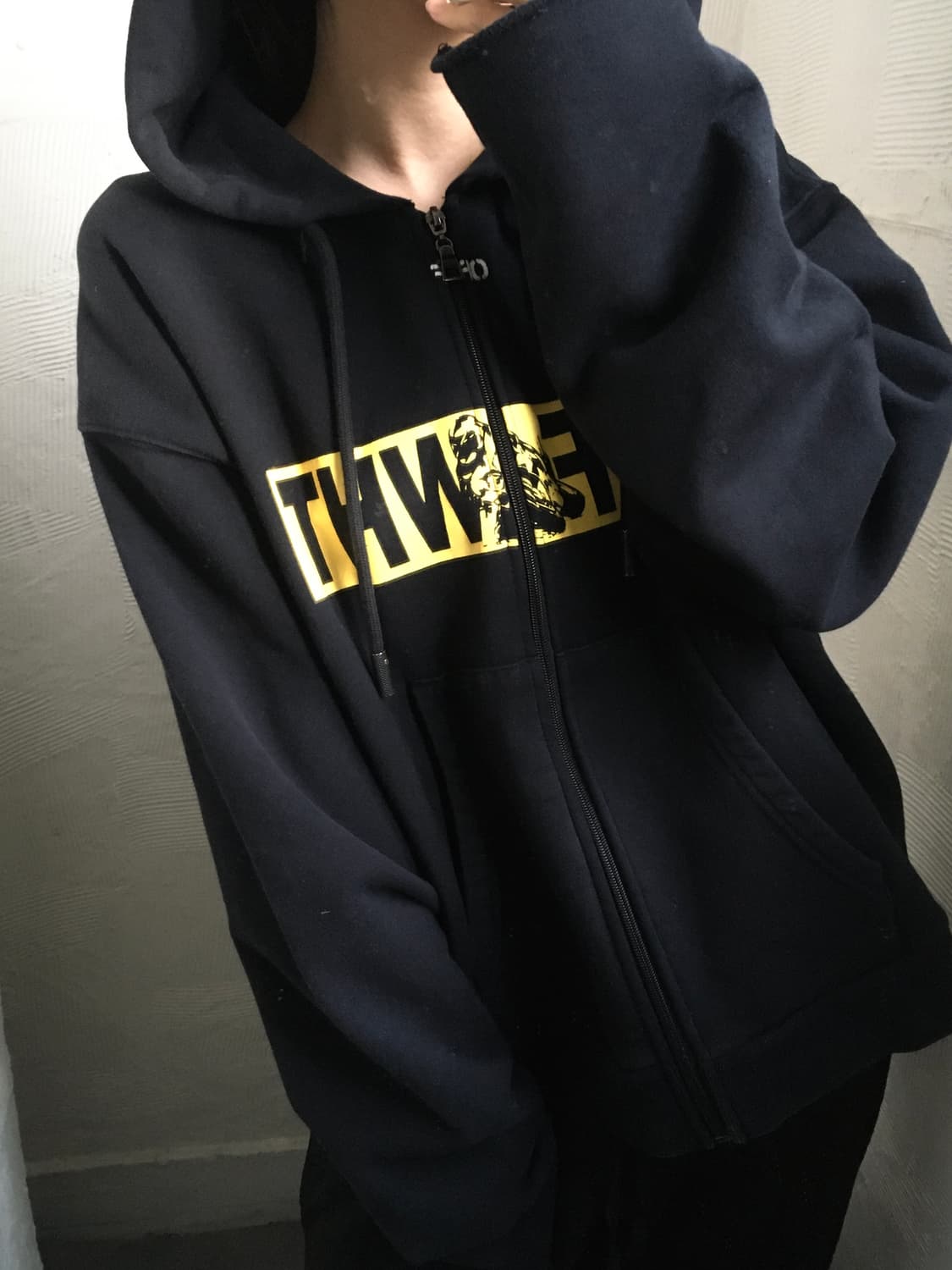 Off White 오프화이트 애로우 로고 숏 후드집업  상품이미지3