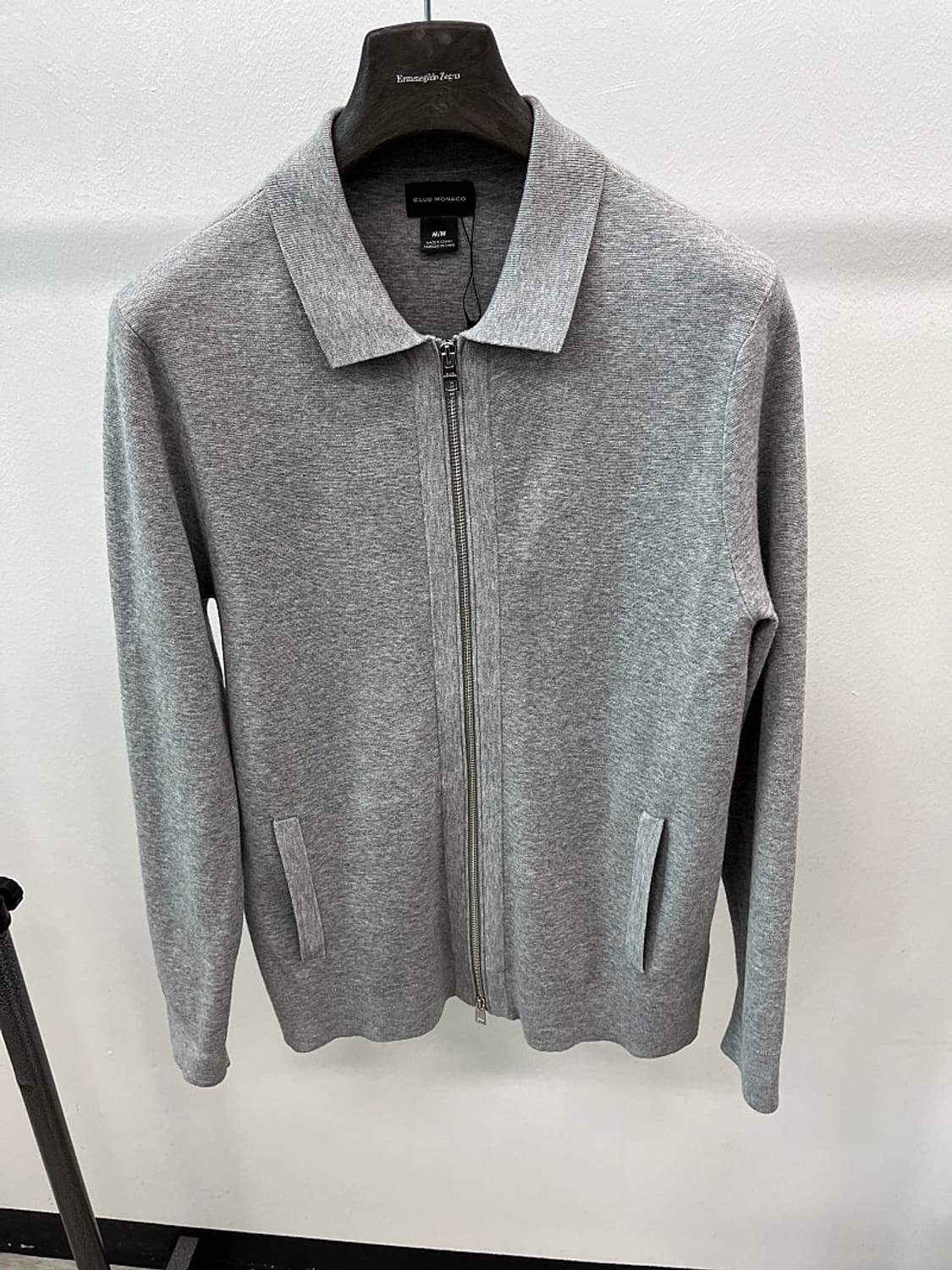 95-100) 클럽모나코 24ss 카라 니트집업  상품이미지3