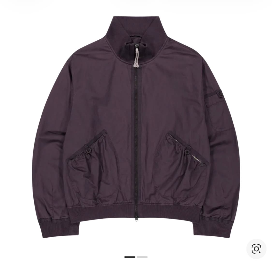 코이세이오 더스티 코튼 봄버 자켓 퍼플 상품이미지1