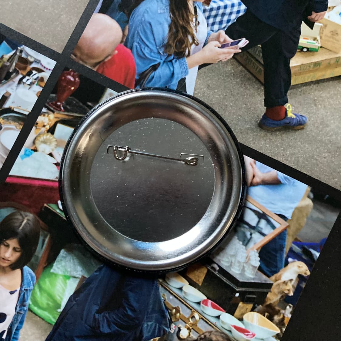 빈티지 체리베리 과일 프린팅 핀 버튼 뱃지 브로치 악세사리 상품이미지2