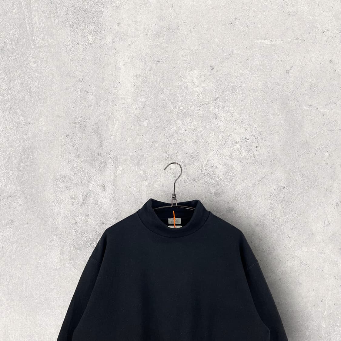 꼼데가르송 옴므 91’s 백로고 하프 넥 맨투맨 상품이미지3