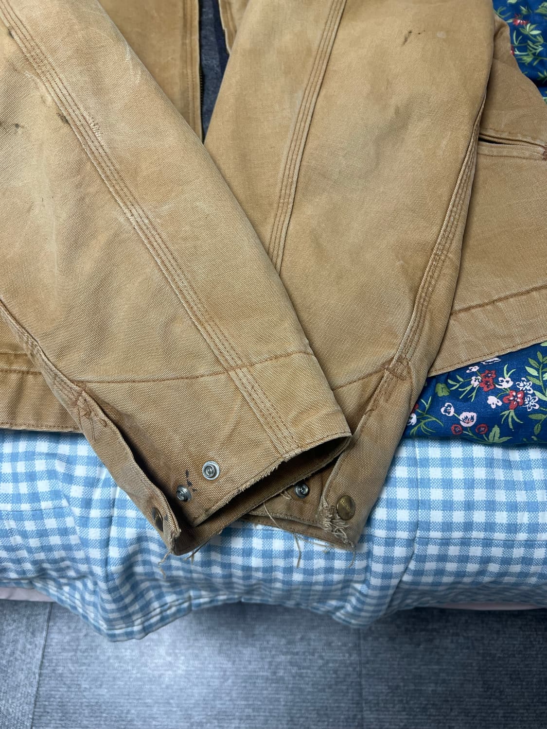 칼하트 carhartt 80’s j001 BRN 디트로이트 자켓 상품이미지4