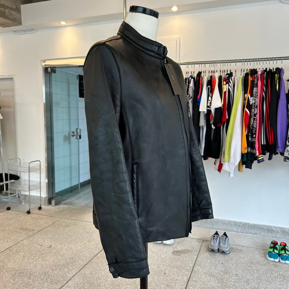 Docoda Leather Jacket 상품이미지4