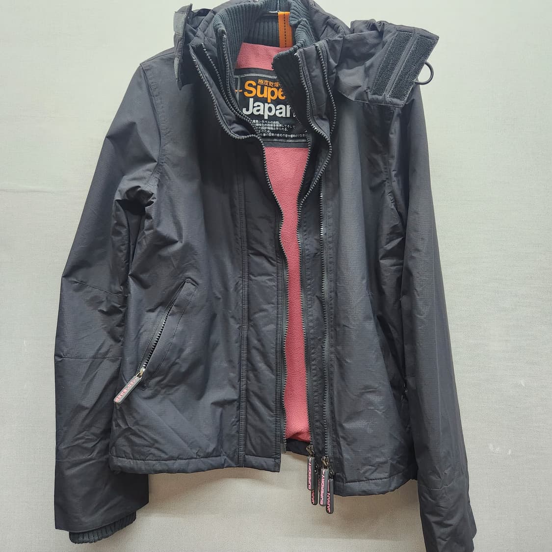 슈퍼드라이(재팬) 멀티지퍼 바람막이 자켓 M(M) 상품이미지3