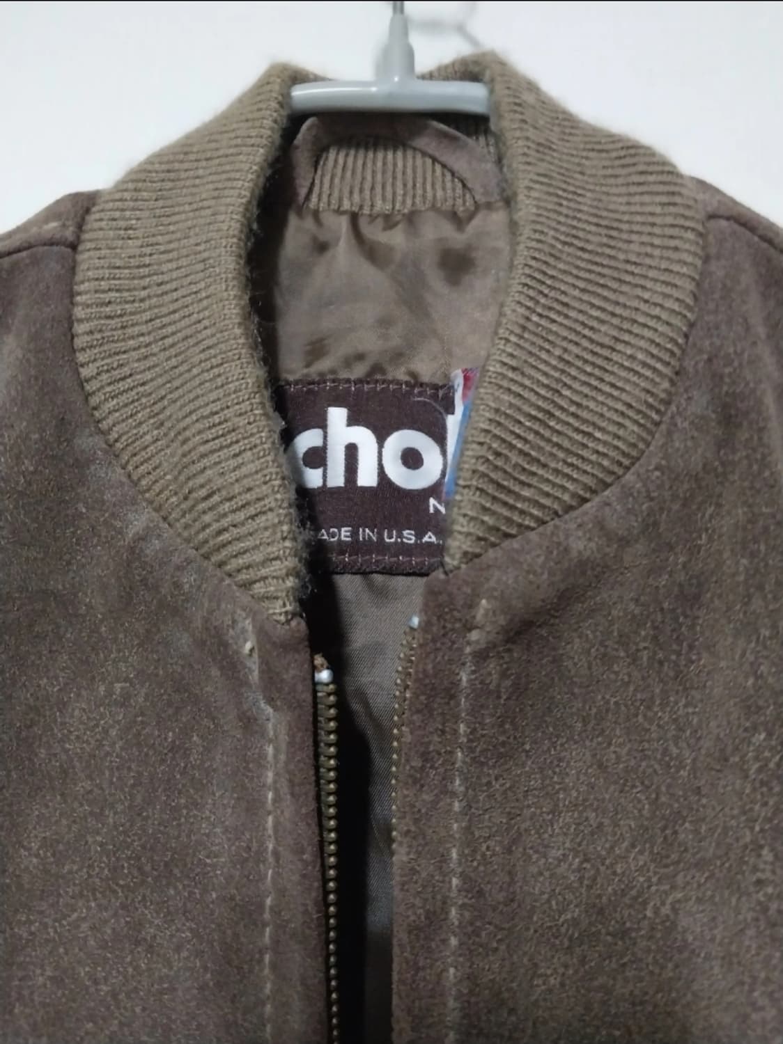 Schott 스웨이드 봄버 자켓 38 상품이미지2