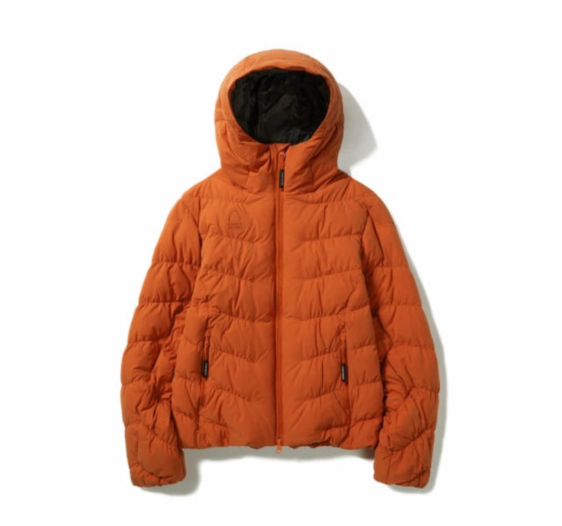 시에라디자인 경량 다운 패딩 구스 M 오렌지 상품이미지1
