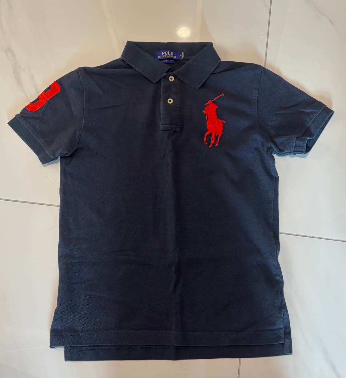 폴로 빅포니 네이비 카라티 s 상품이미지1