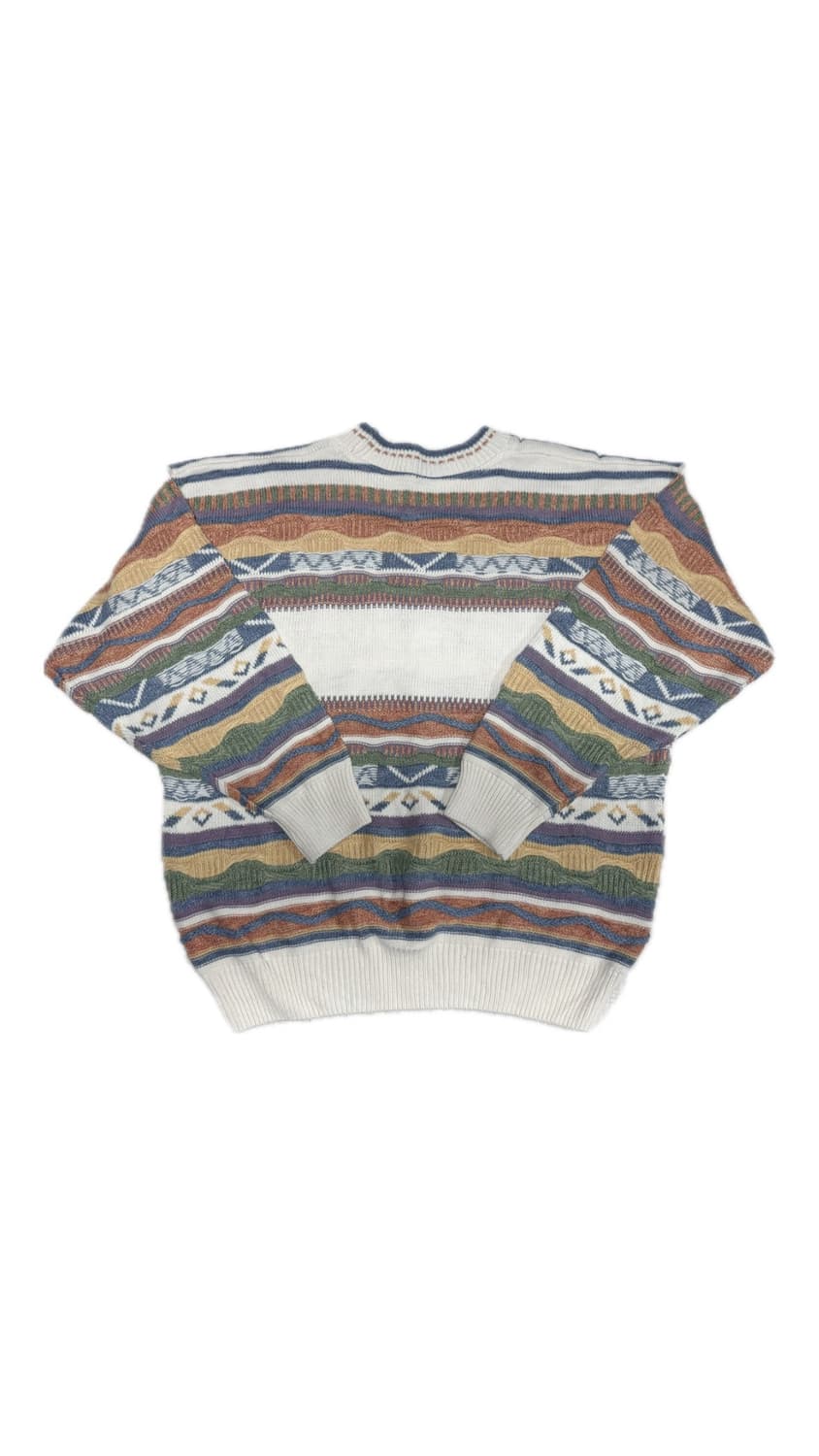 파스텔 배색 니트  상품이미지2