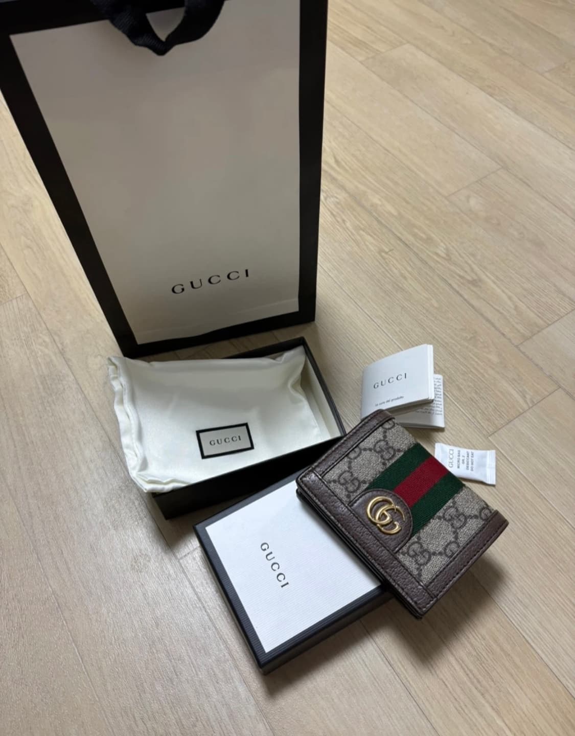 구찌 오피디아 반지갑 풀구성 상품이미지1