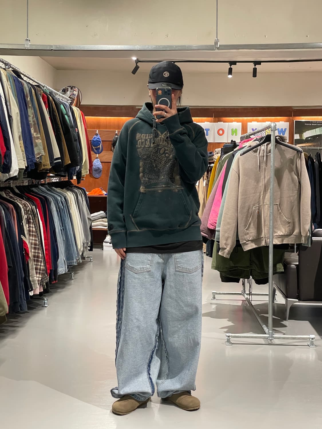 리바이스 501 후드티셔츠 상품이미지2