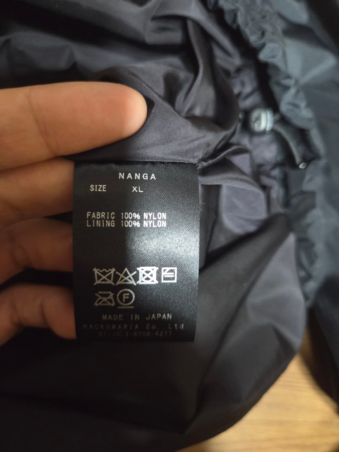와코마리아 난가 아노락 XL 상품이미지5