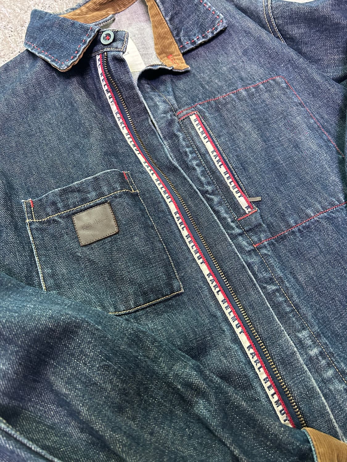 일본판 칼 헐무트 청자켓 사이즈 105 상품이미지2