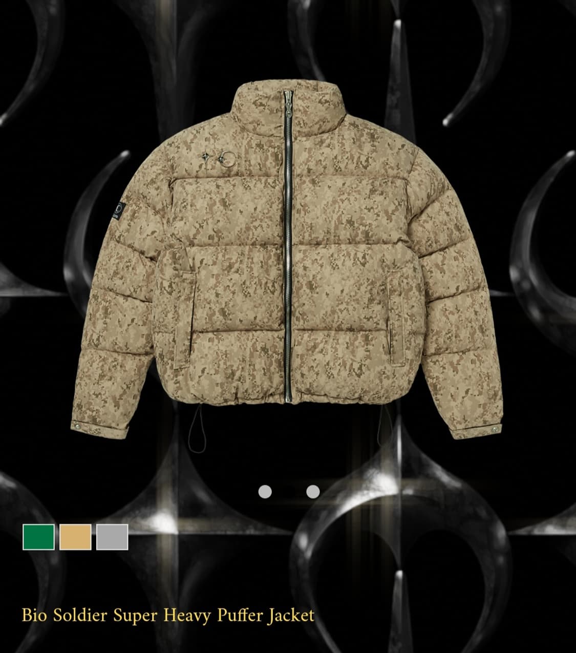 떠그클럽 바이오솔져 푸퍼패딩 3사이즈 새상품 상품이미지1