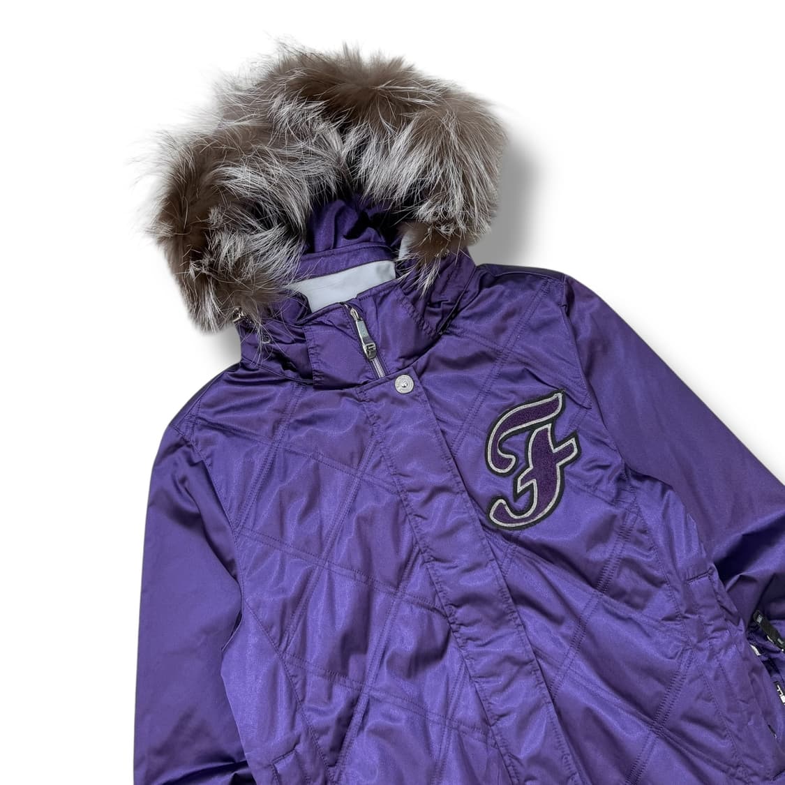 후부 패치 y2k 퍼 점퍼 r1815 상품이미지3