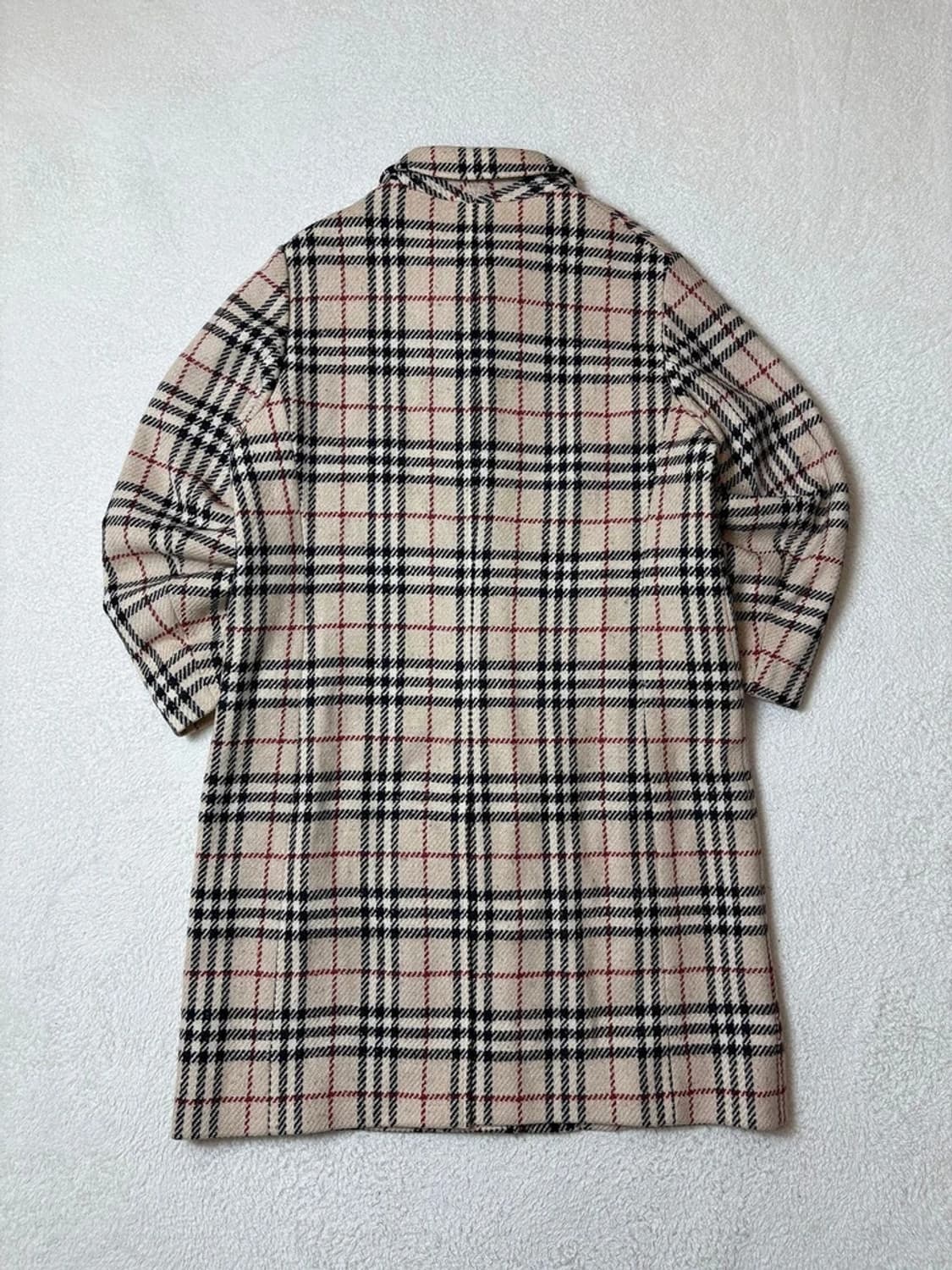 버버리 90's 노바체크 울 100% 시그니처 코트 PN6598    상품이미지6
