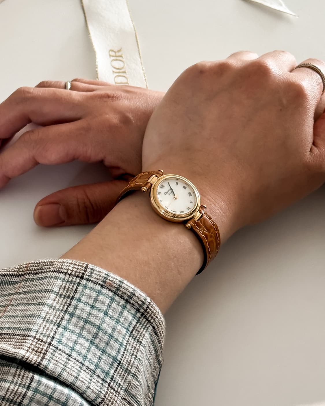 디올 D 버클 시계 상품이미지5