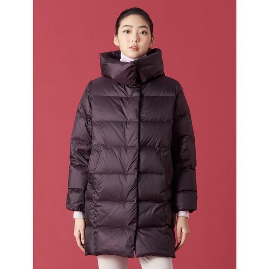 빈폴골프 경량 롱 다운 패딩 점퍼 여성90 상품이미지8