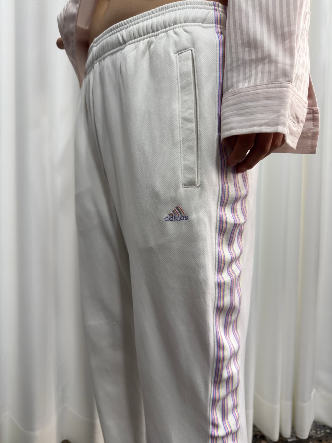 adidas white line pants 상품이미지5