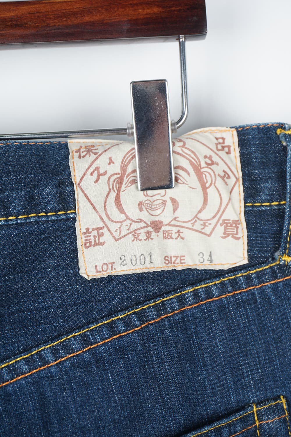  EVISU big seagull bermuda shorts 31inch 상품이미지3