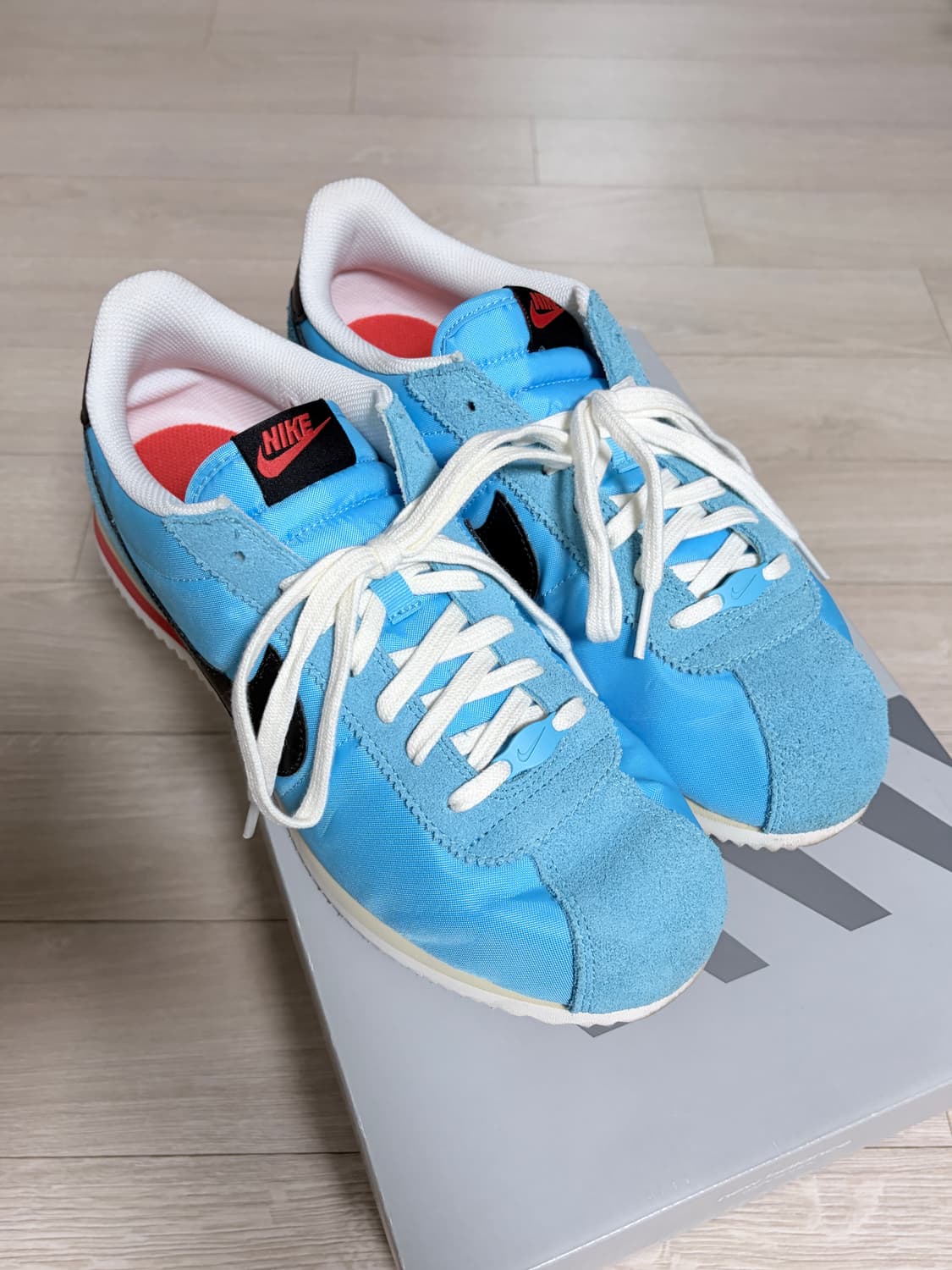 나이키 코르테즈 TXT 발틱 블루 블랙 280 상품이미지6