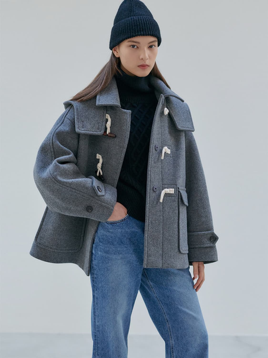 NILBY P 닐바이피 22WN 더플 후드 코트 상품이미지1