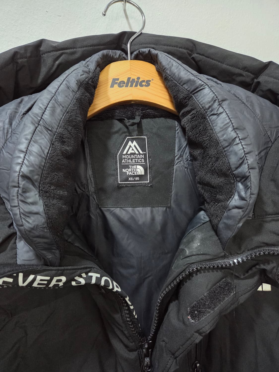 노스페이스 1211-12 마운틴 블랙 롱패딩 85 여성 겸용 상품이미지5