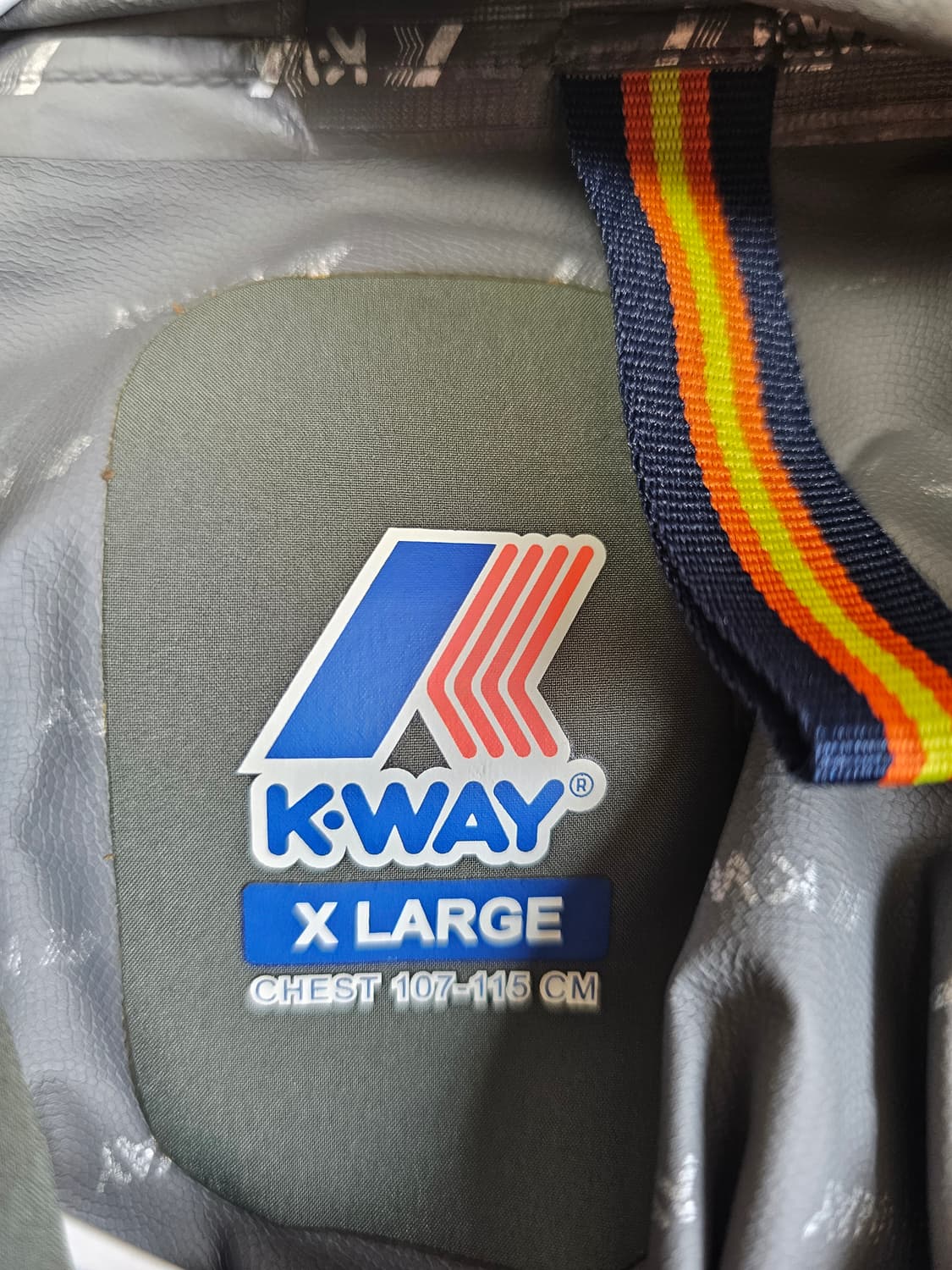 K•WAY 까웨 잭 스트레치 도트 자켓 XL  상품이미지3