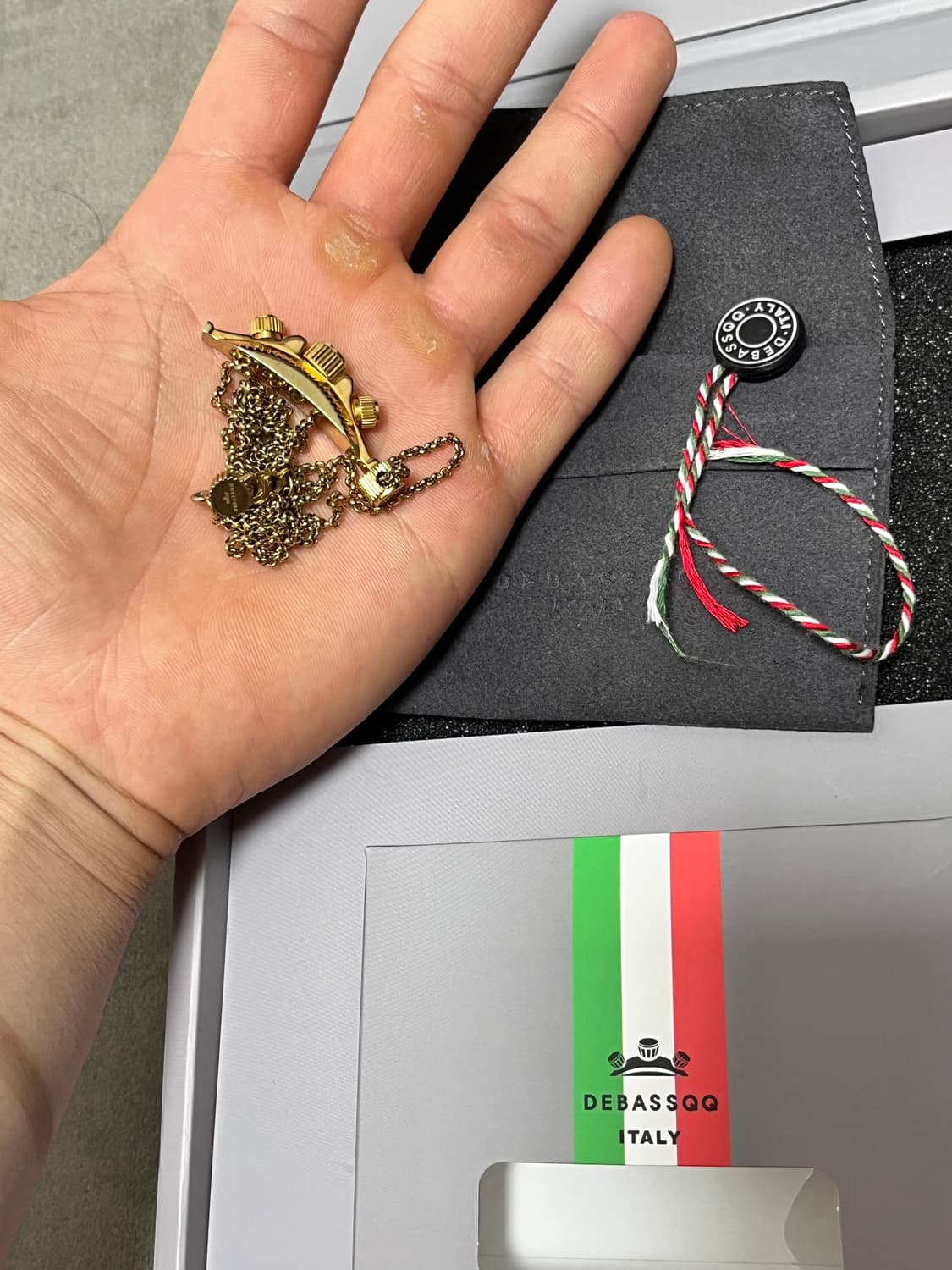 남자 드바스크 목걸이 풀박스  상품이미지5