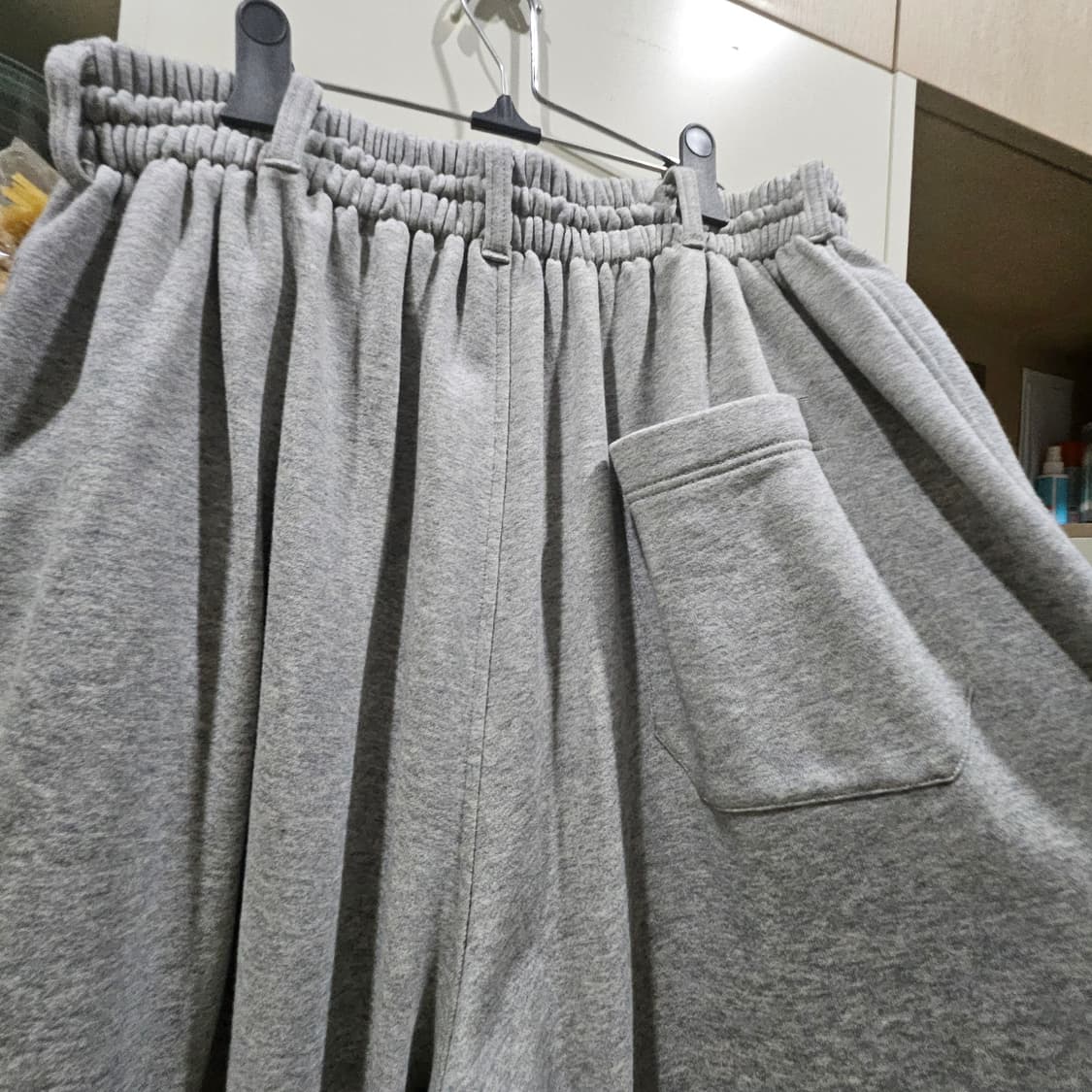 요지야마모토 S'YTE 프렌치 테리 큘롯 팬츠 (Grey/M) 상품이미지8