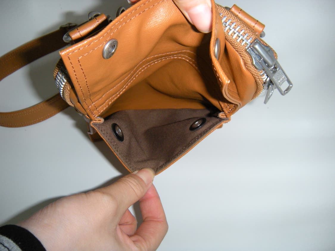 요시다 포터 프리스타일 숄더, 크로스백 카라멜색상 상품이미지2