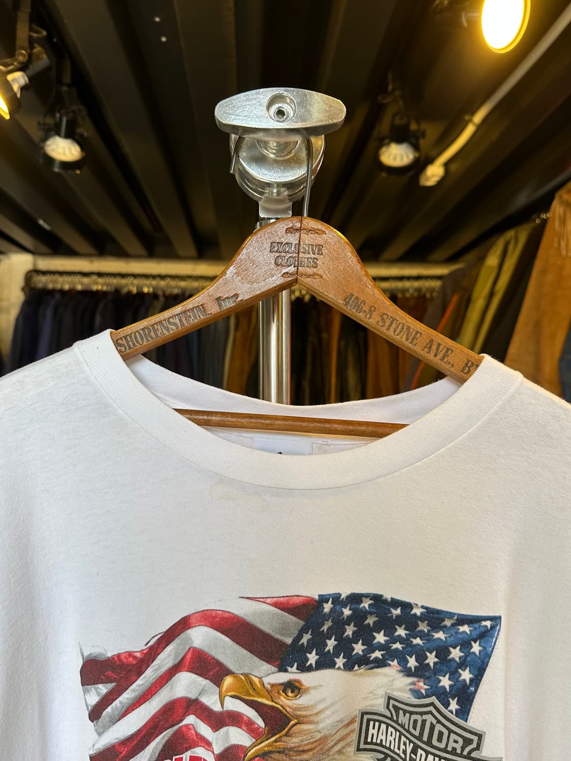 할리데이비슨 프린팅 롱슬리브 티셔츠 2007 made in usa 상품이미지3