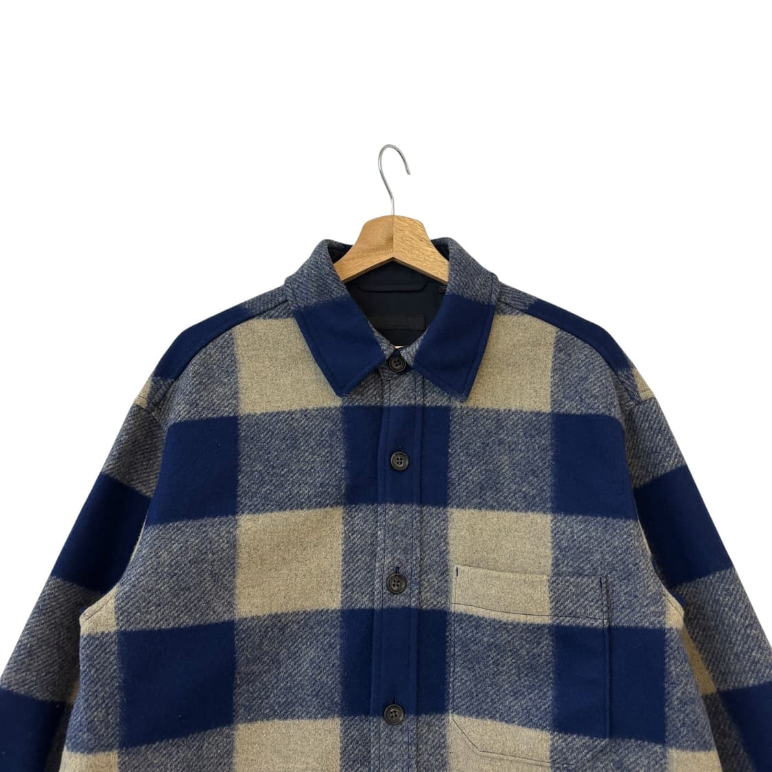 유니클로 체크 셔츠 자켓 상품이미지2