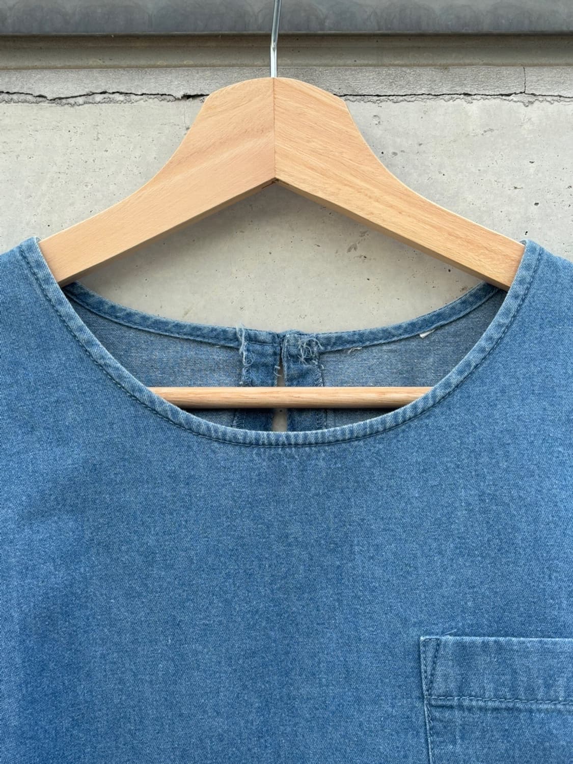 Sky Blue Cut Off Long Sleeve 상품이미지5