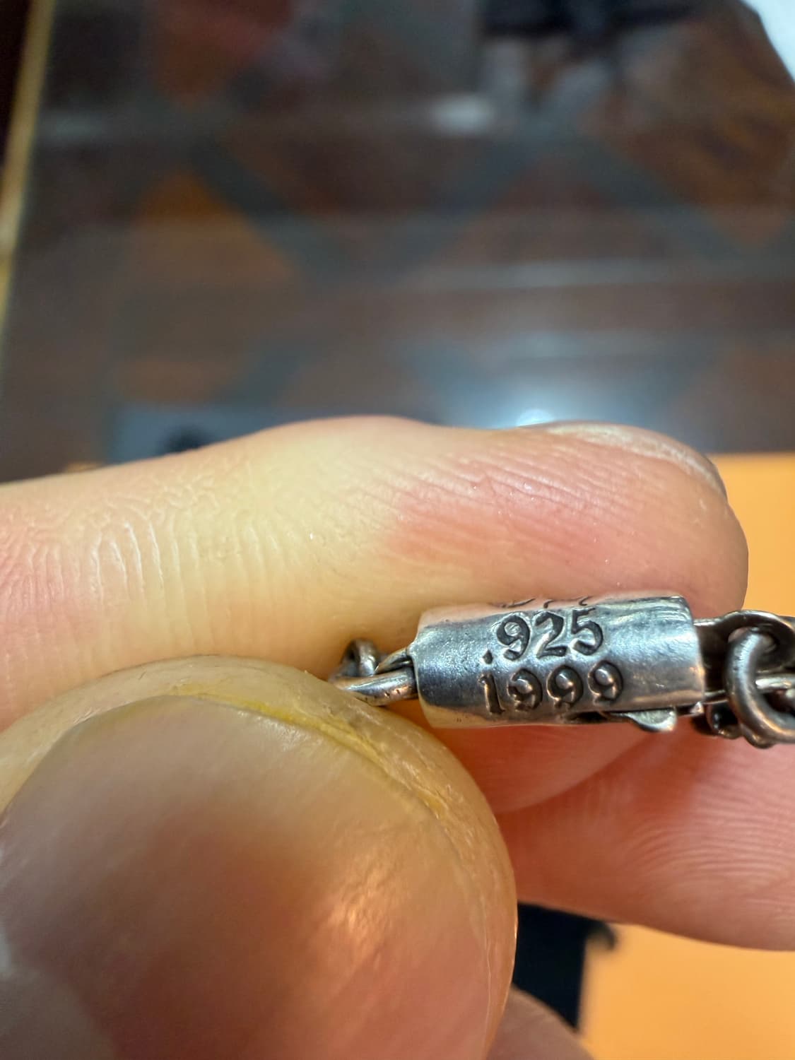 크롬하츠 정품 타이니크로스 25인치 목걸이 팝니다.!! 상품이미지4