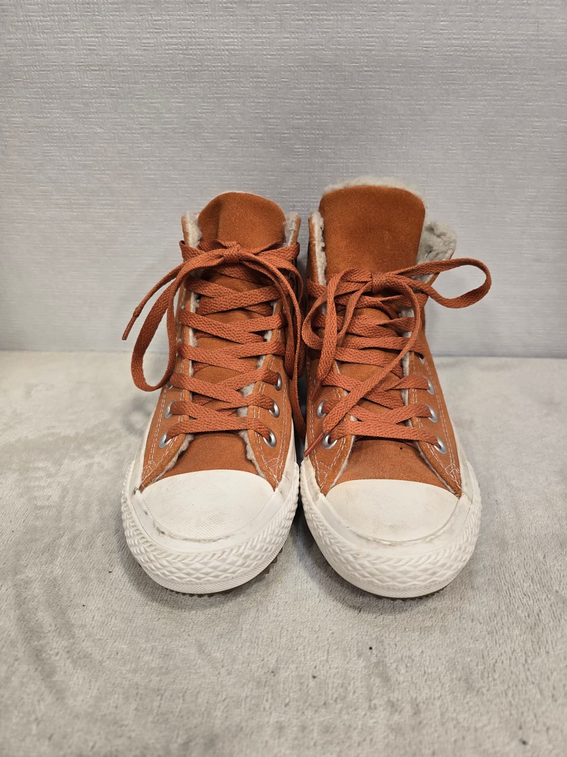 컨버스 올스타 하이 스웨이드 털 스니커즈 230 상품이미지2