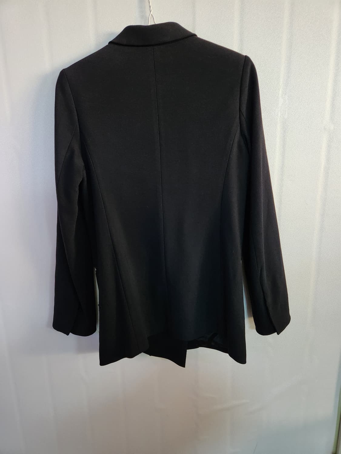 TIME 타임 블랙 더블 브레스트 자켓/총장73/가슴45 상품이미지2