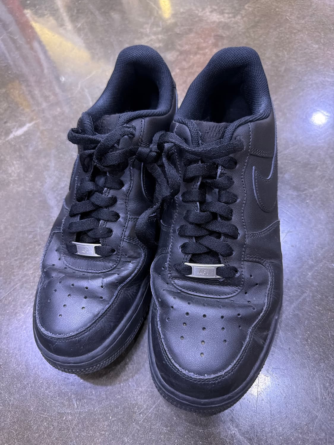 나이키 에어포스 1 07 트리플블랙 로우 270 상품이미지2