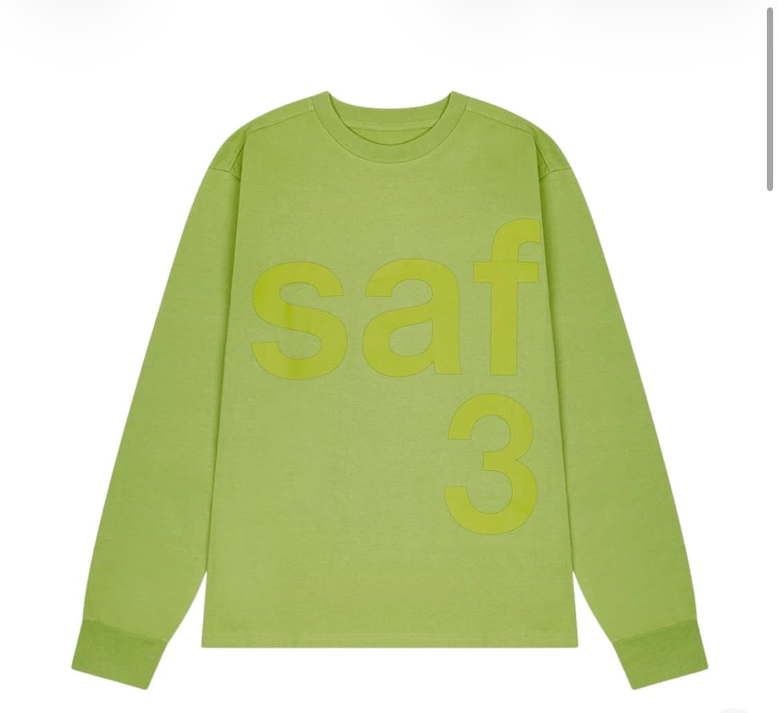 사파리스팟 베이직 사파리 롱슬리브 티셔츠 그린 상품이미지1