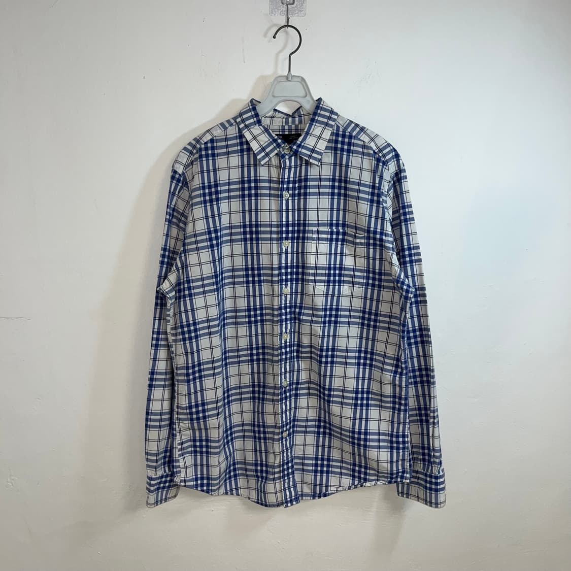 GAP Blue Check Shirt 상품이미지4
