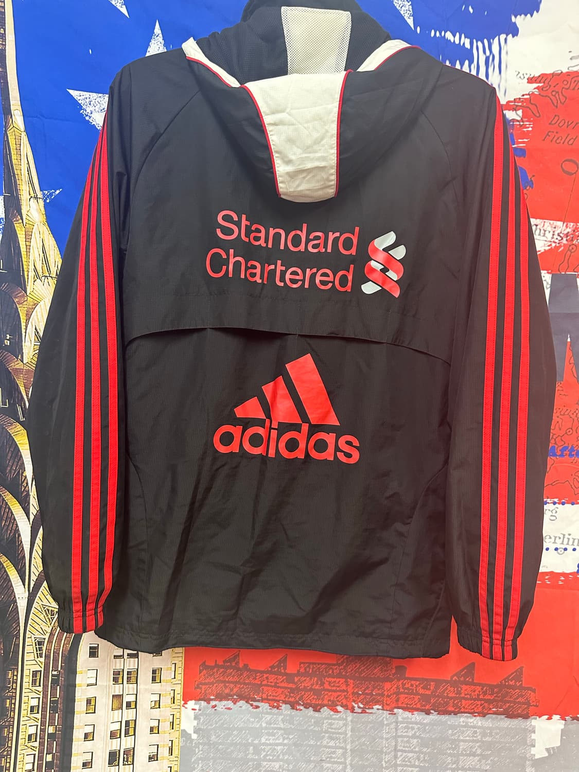 s급 아디다스 올드스쿨 리버풀 오버핏 바람막이 m95 상품이미지6