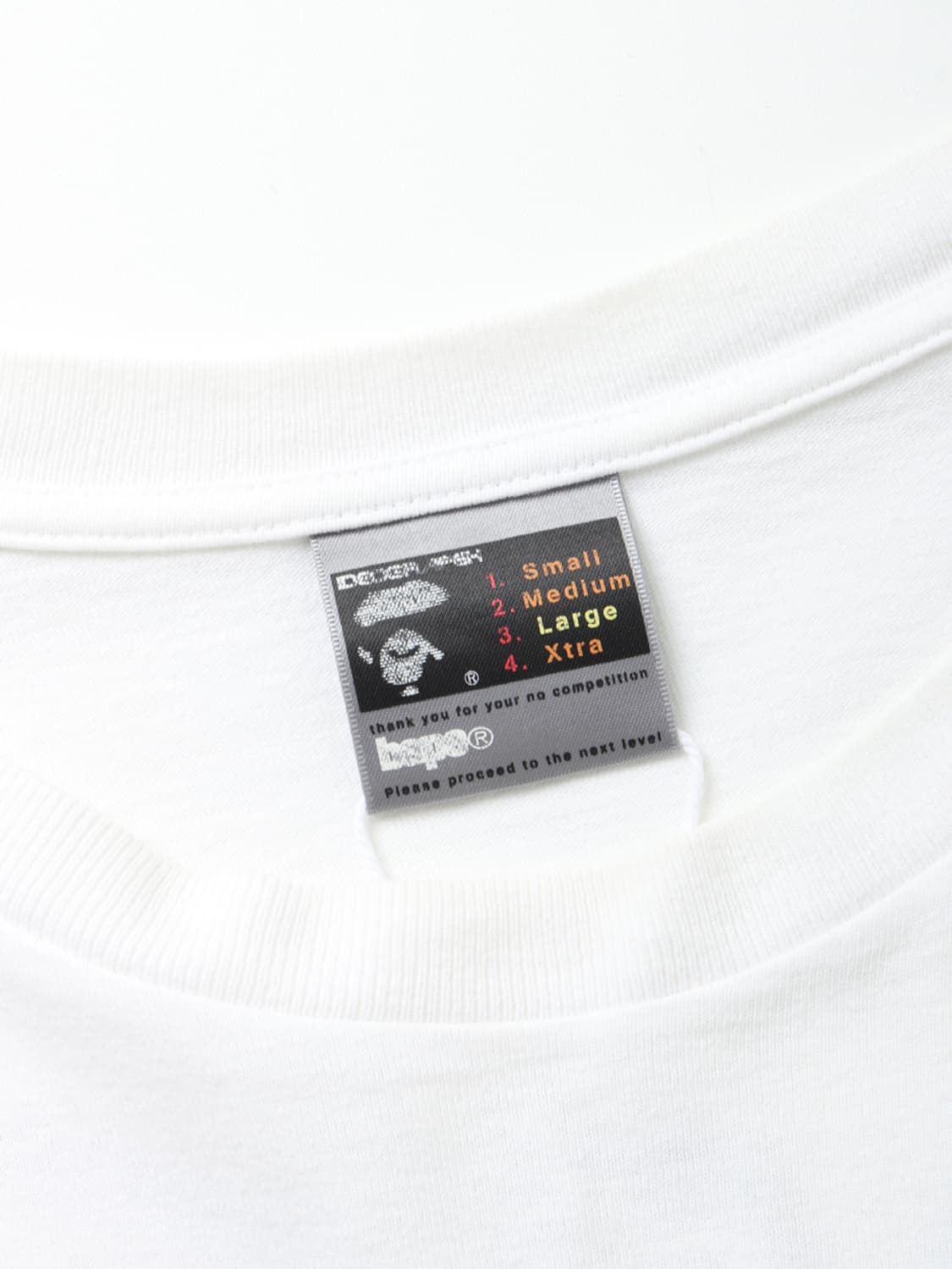베이프 A BATHING APE Multicolor Logo Tee 상품이미지5