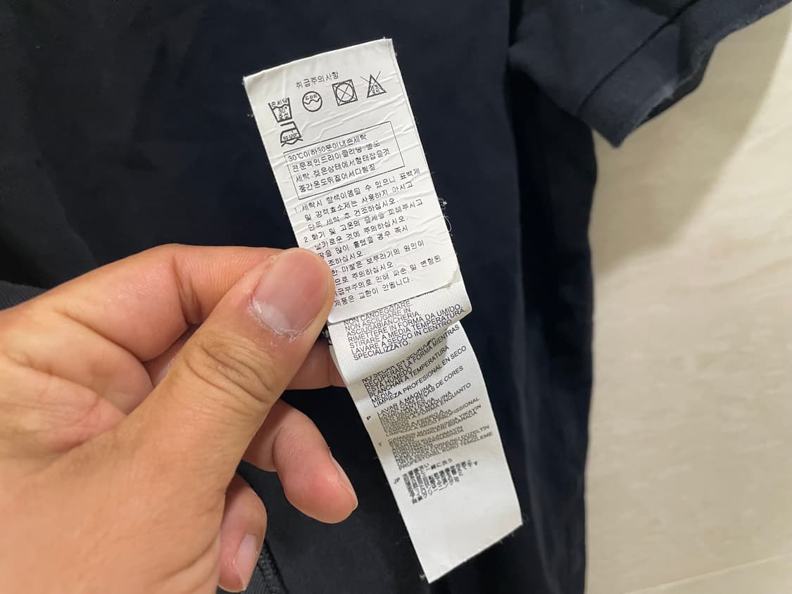 프레드페리 / V넥 반팔 티셔츠, 남성 티셔츠 / L(100) 상품이미지9