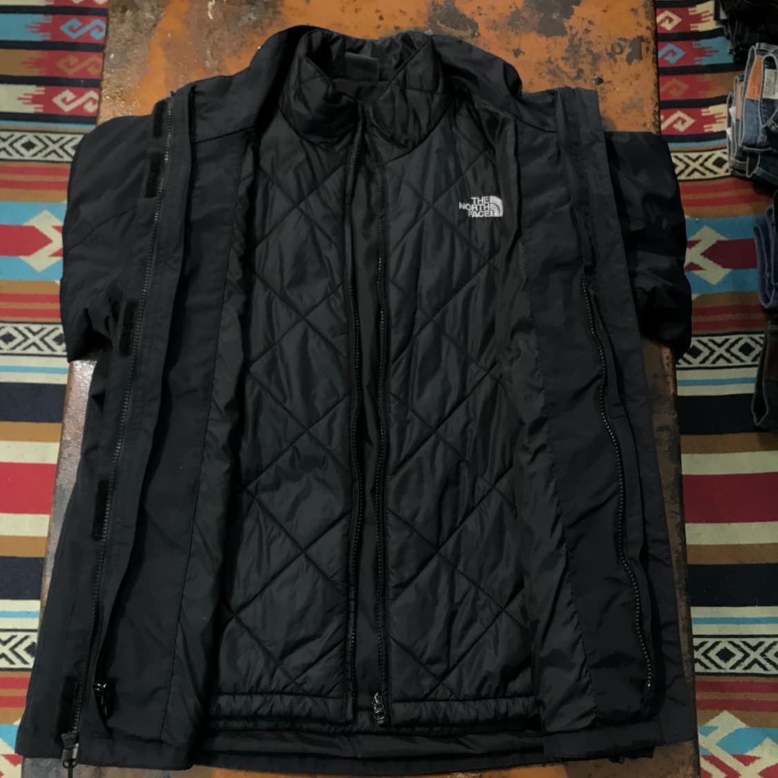 노스페이스 2 in 1 바람막이 경량패딩 여성 55 66 남성 97 상품이미지3