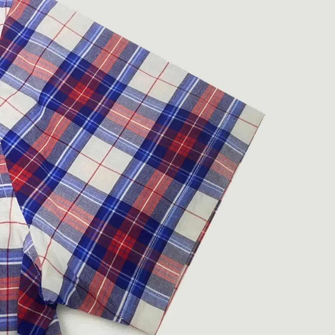 [정품] POLO 폴로랄프로렌 플레이드체크 오픈칼라 반팔셔츠M(새제품) 상품이미지5